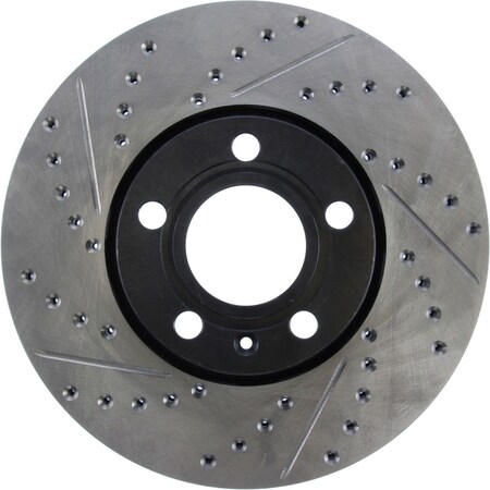 Sport Drilled/Slotted Brake Rotor,127.33039R